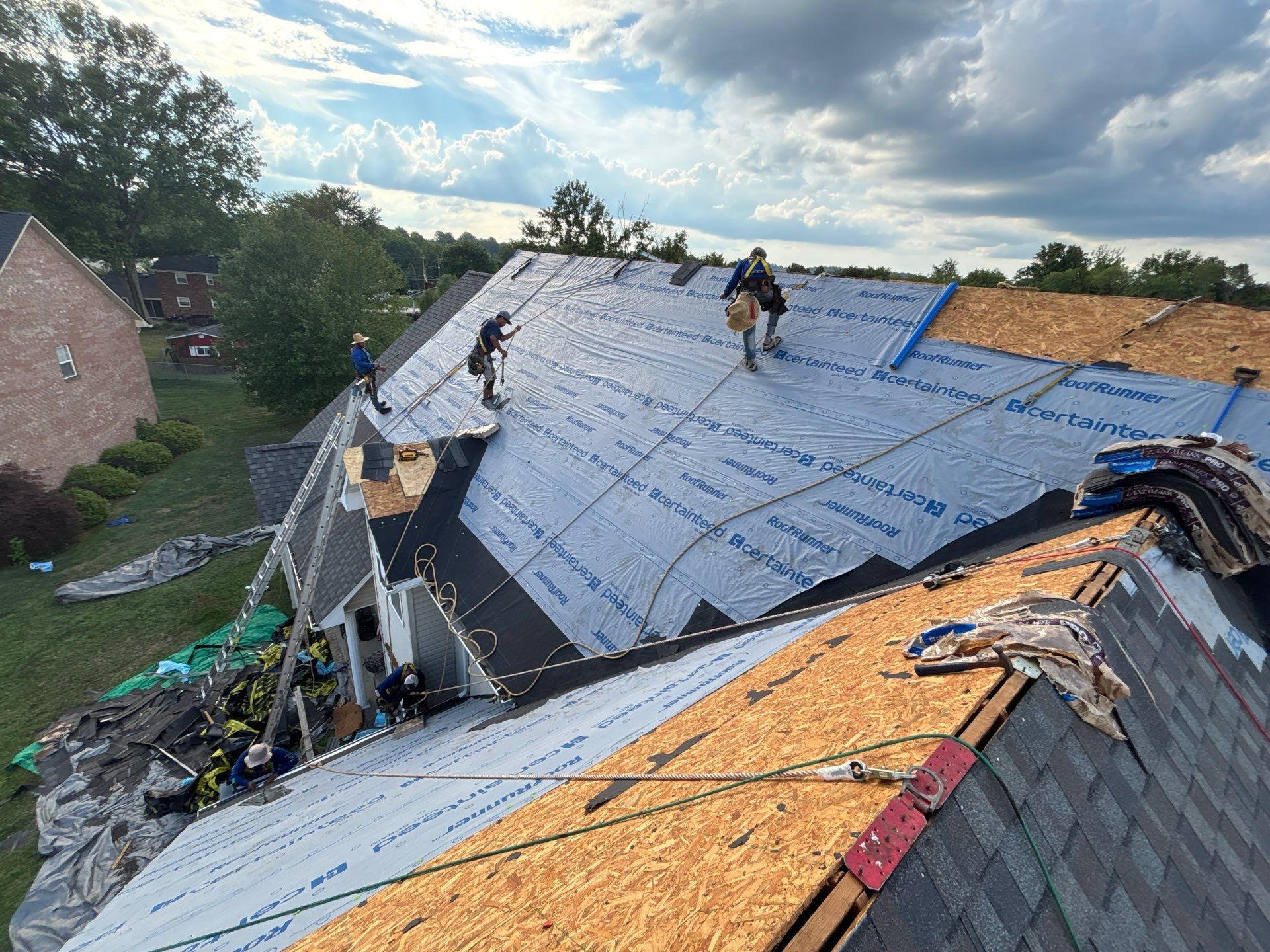 Land Mark Pro, LP Smartside, and Harbor Mill Vinyl Shake Siding by Fahey Roofing + Contracting