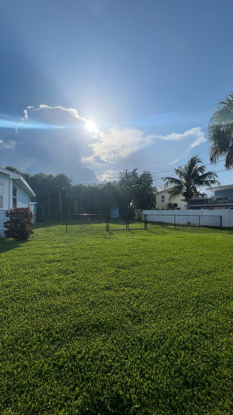 Holmes Beach, FL 4ft. Tall Black Chain-link  by Asap fence and gates, LLC
