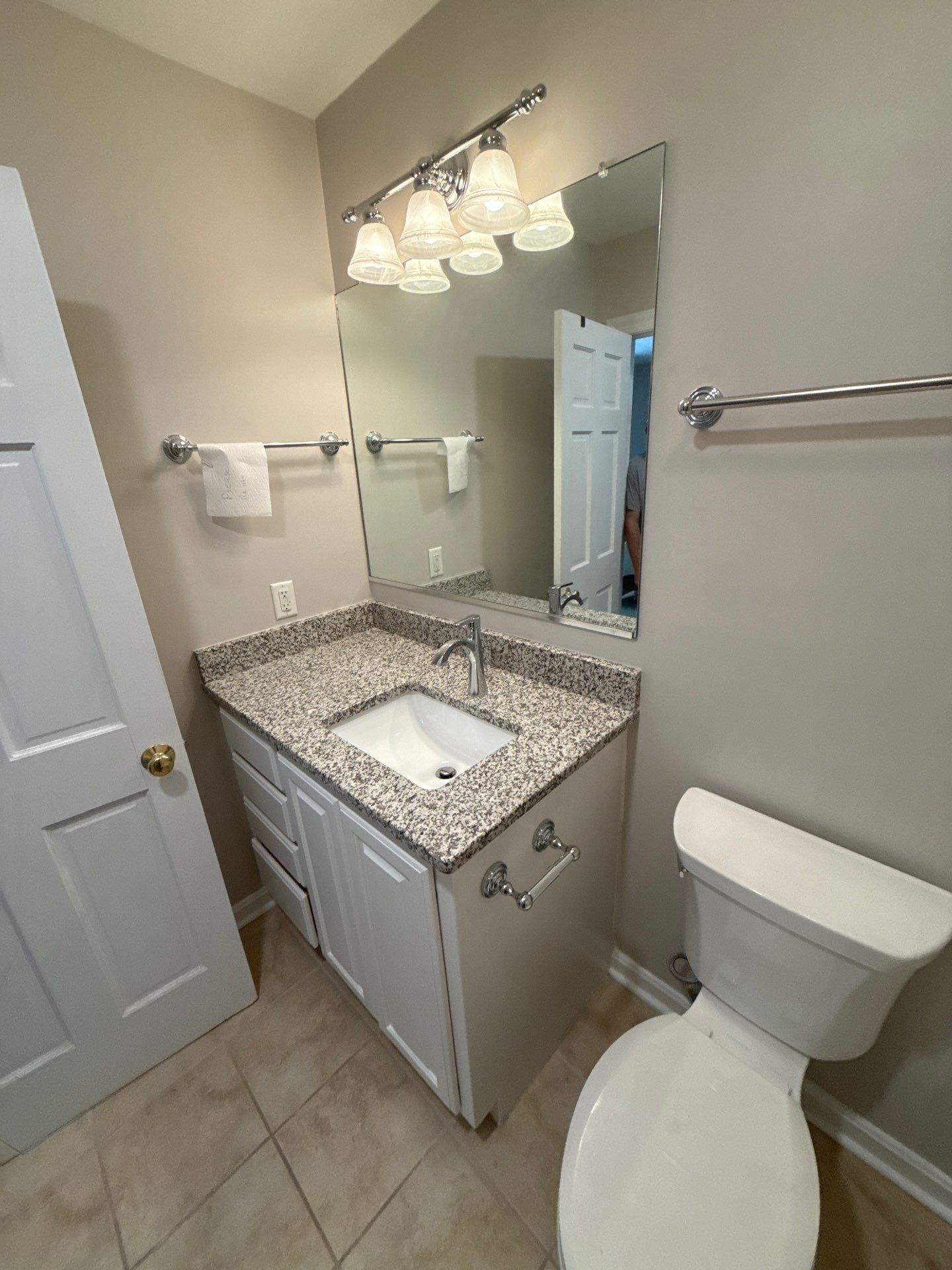 Project: Hanover - Bathroom Updates for Rental Property by Hammer Time Remodeling & Repairs, LLC