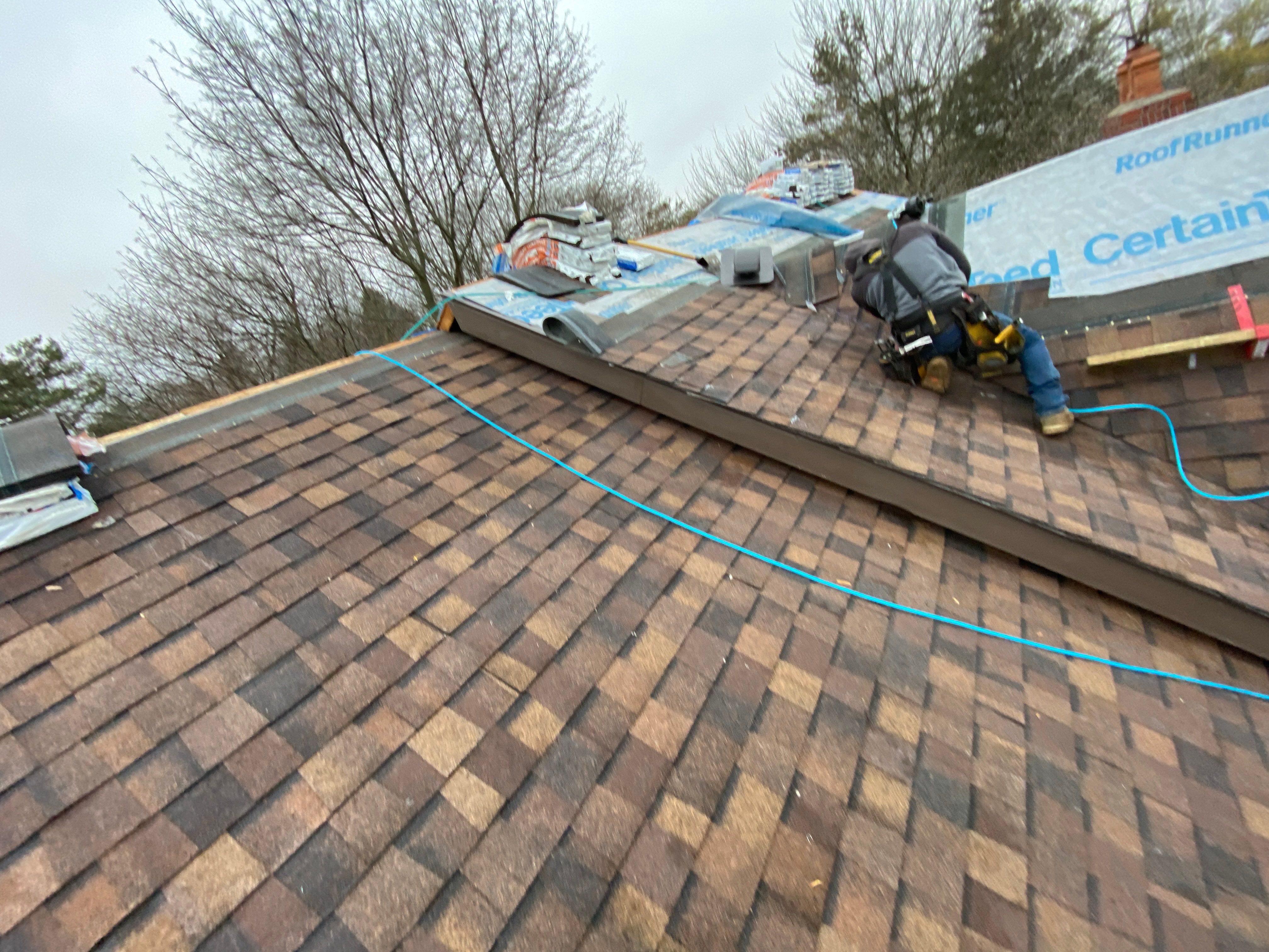 Roof Replacement using CertainTeed Landmark by 180 Contractors