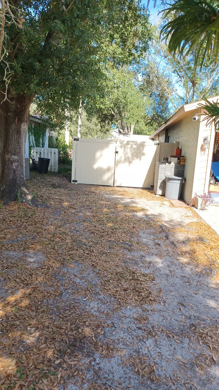 Sarasota, FL 6ft. Tall Tan Vinyl Privacy Fence  by Asap fence and gates, LLC
