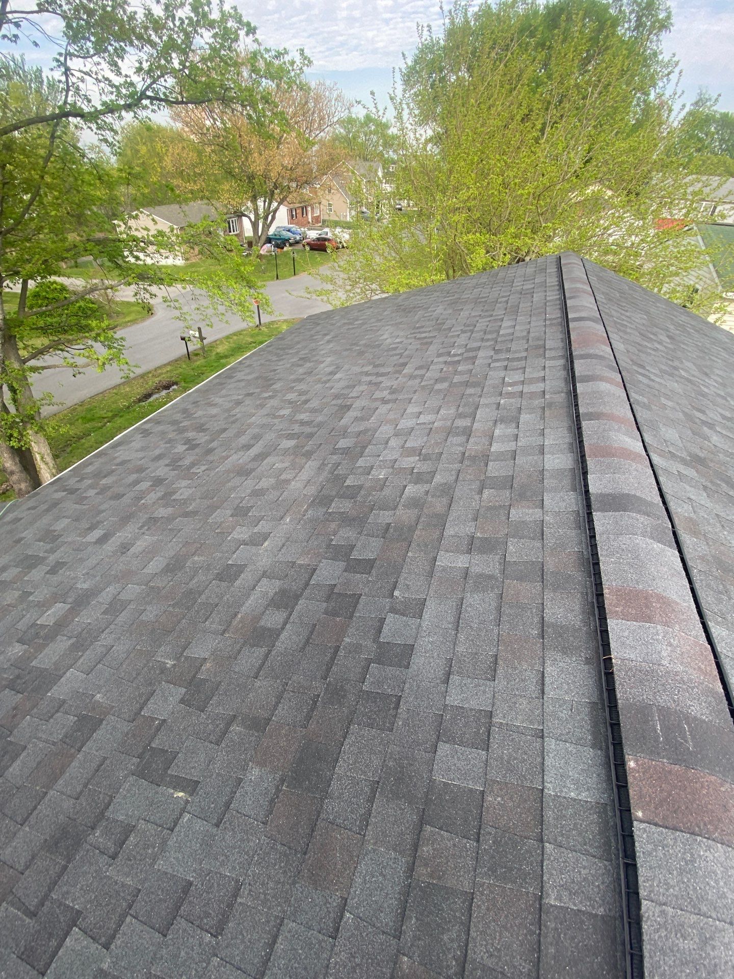 Residential Roofing Installation using TAMKO TITAN - THUNDERSTORM GRAY by Storm Ready Exteriors