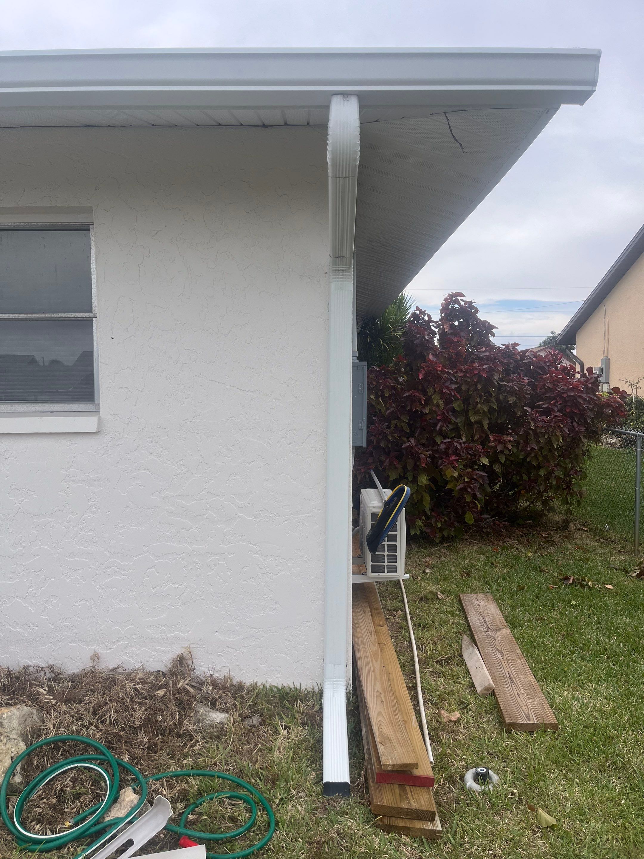 6-Inch K-Style Gutters Installed in Cape Coral FL by Gutter Professors