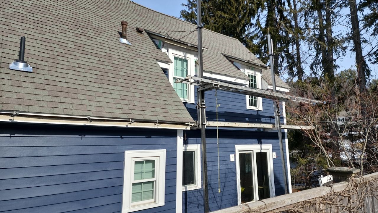 Siding Installation using James Hardie by UBrothers Construction