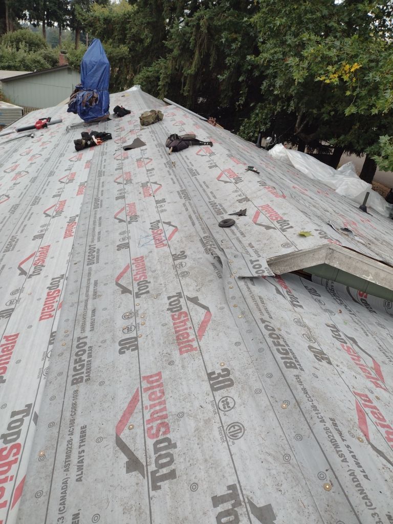 Residential Roofing Installation using IKO Dynasty (Color: Granite Black) by Orezona Building & Roofing Company, Inc.