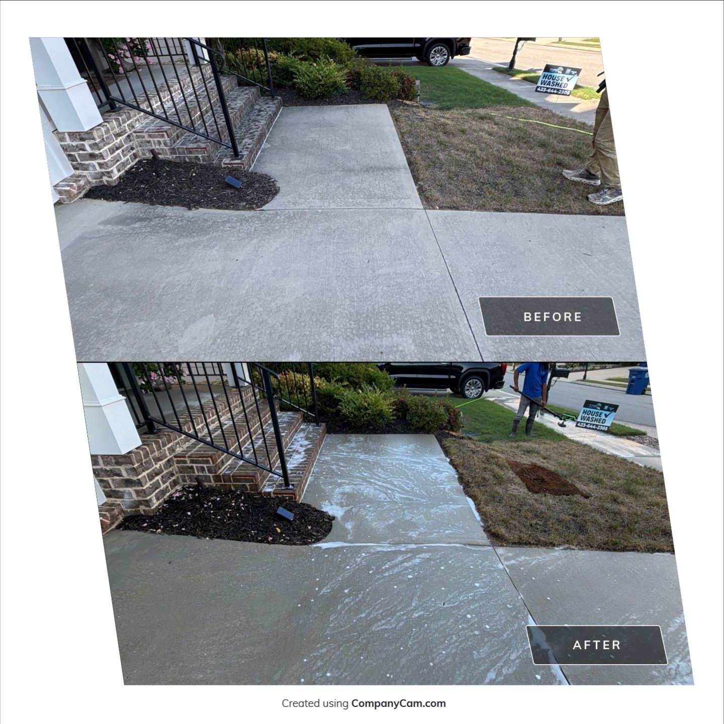 Project in Chattanooga by Curb Appeal 