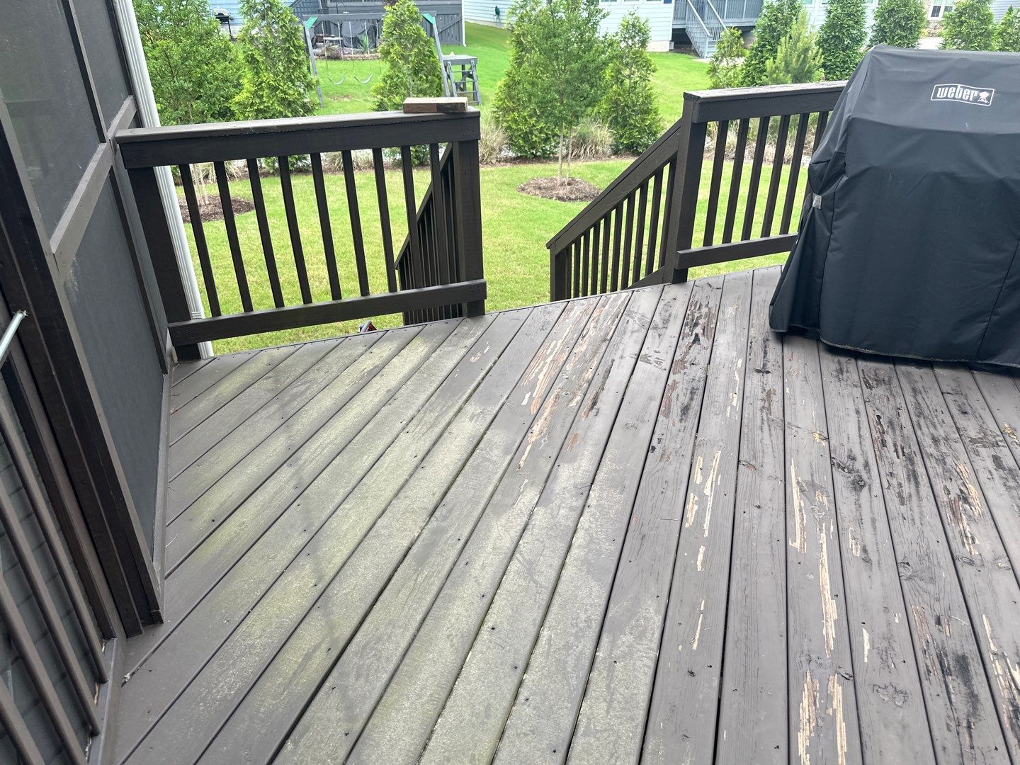 Weathered Deck using AcryFin by DuraSeal