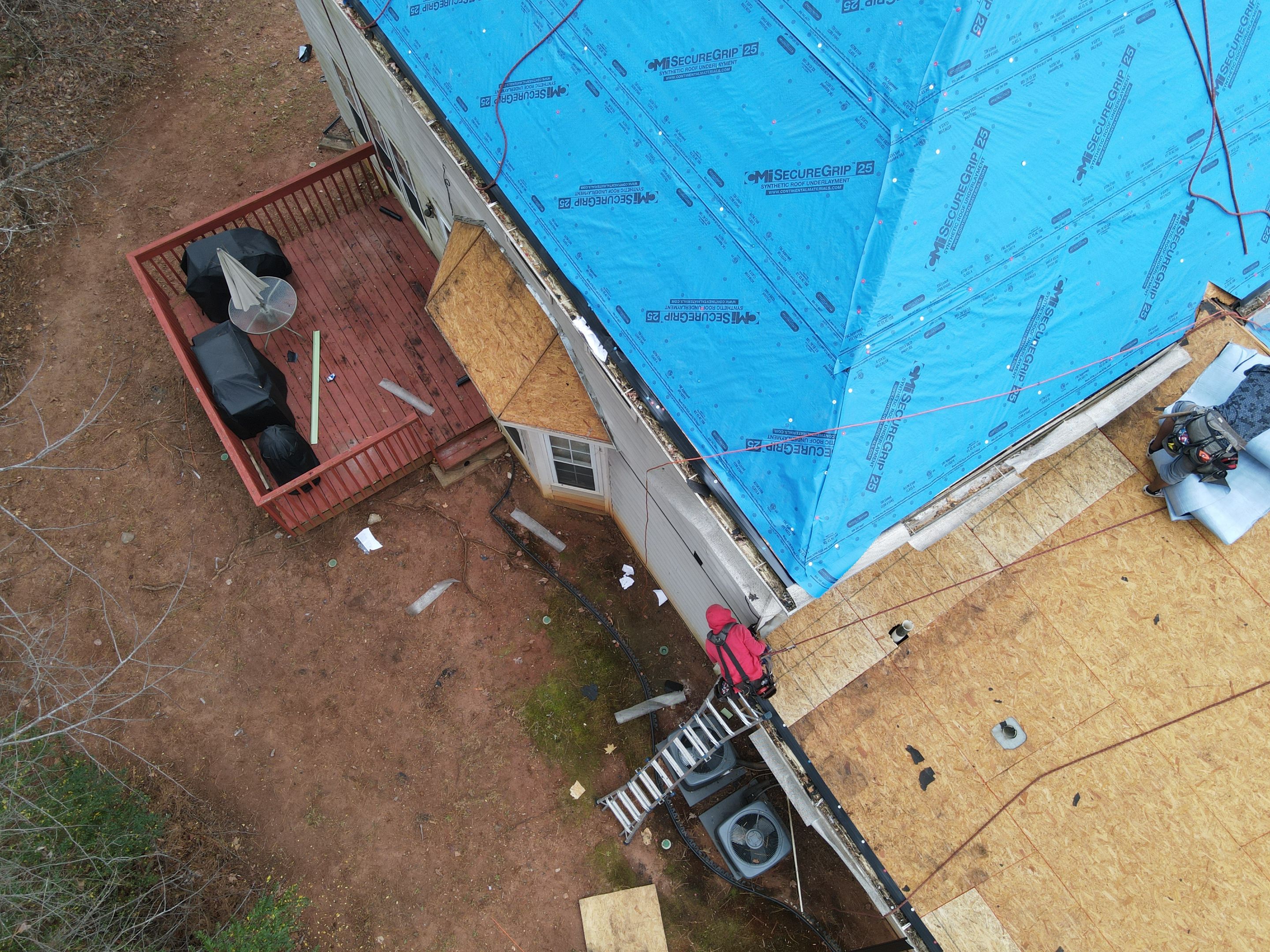 Residential Roofing Installation using Owens Corning by Inspector Roofing and Restoration