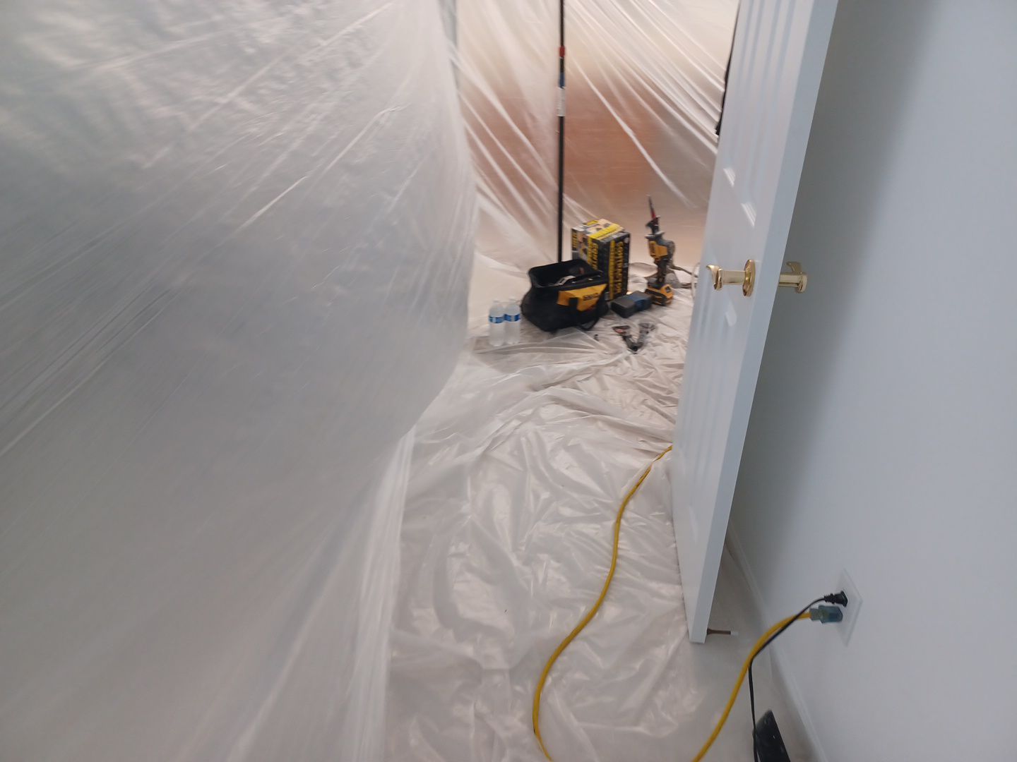 Project in West Bloomfield by EzDry Water Mitigation & Property Restoration