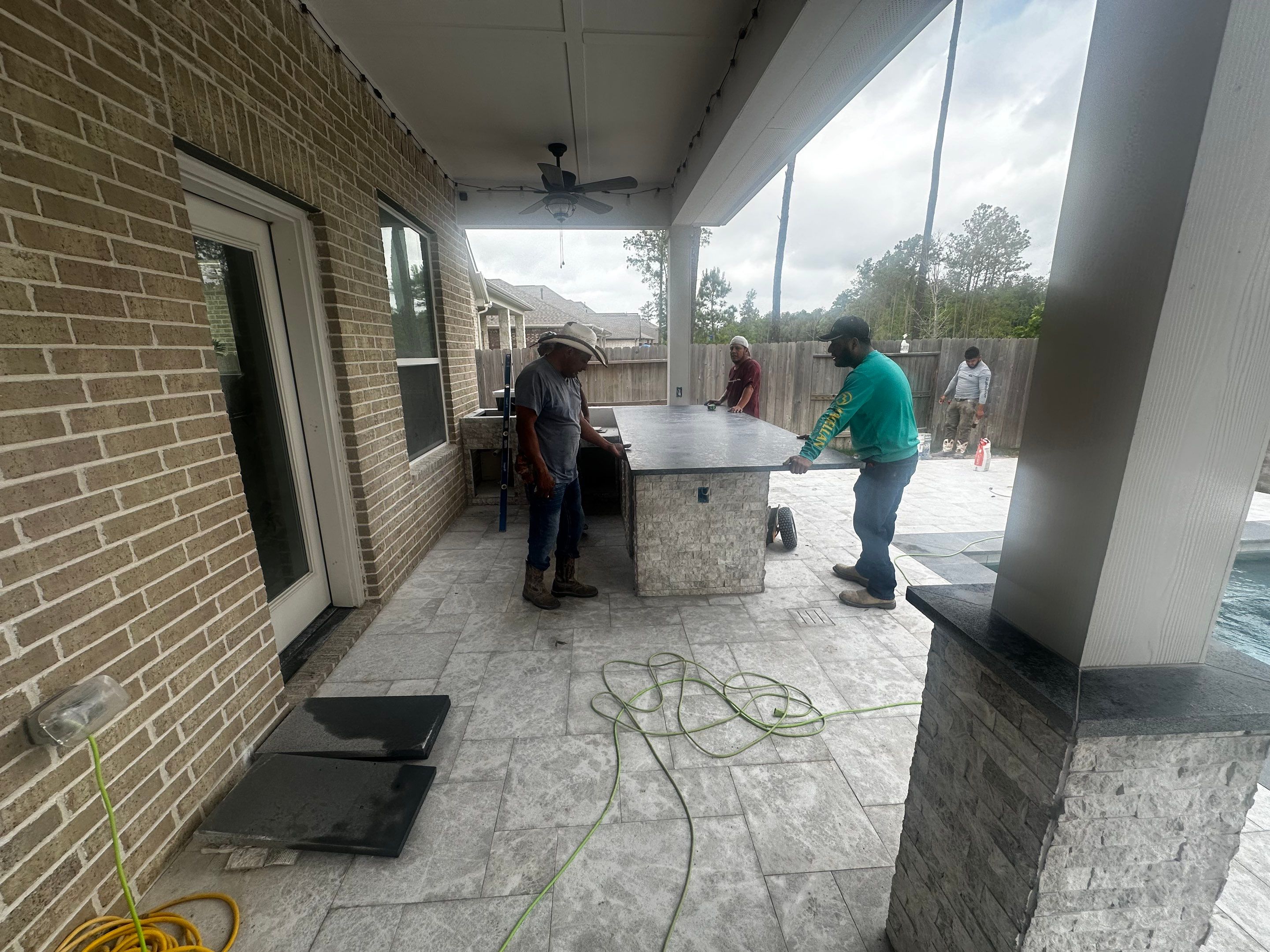 Summer Kitchen in Conroe, TX by SophAlx LLC