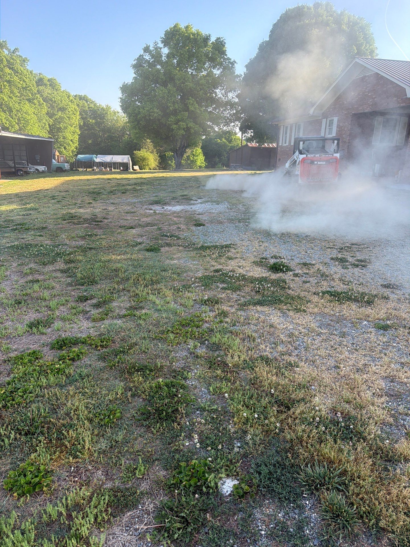 Gravel Driveway Grading and Lot Leveling in Lexington by Four Oaks Grading and Septic, LLC