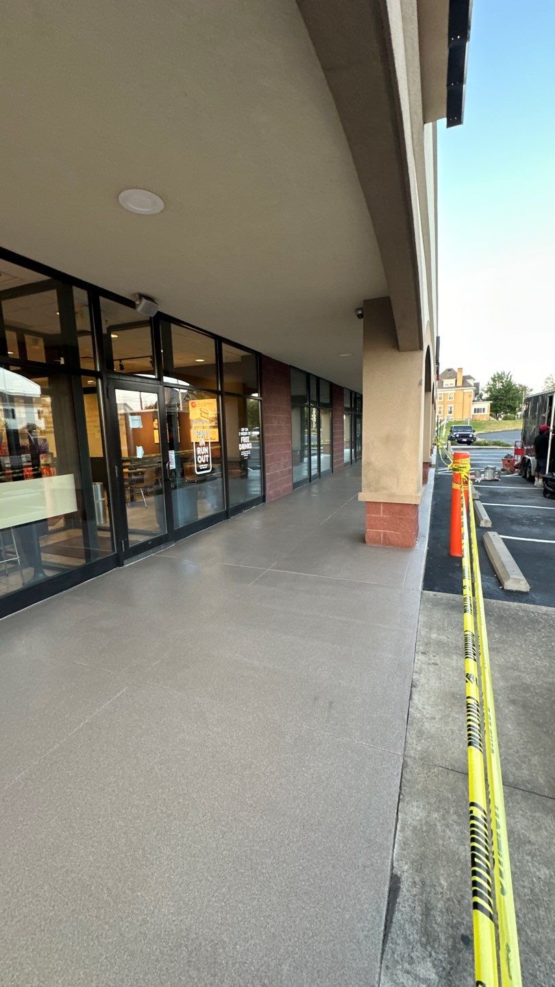 Sidewalk Project in Tarentum by Floors in a Day, Inc