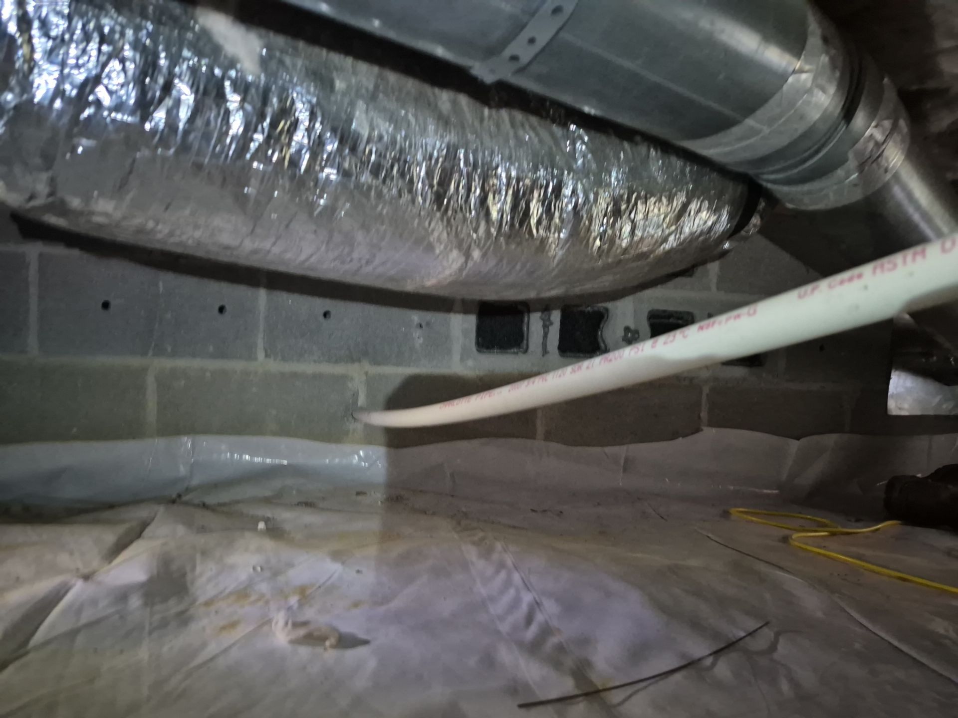 Project in Williamsburg by Patriot Crawl Space Repairs