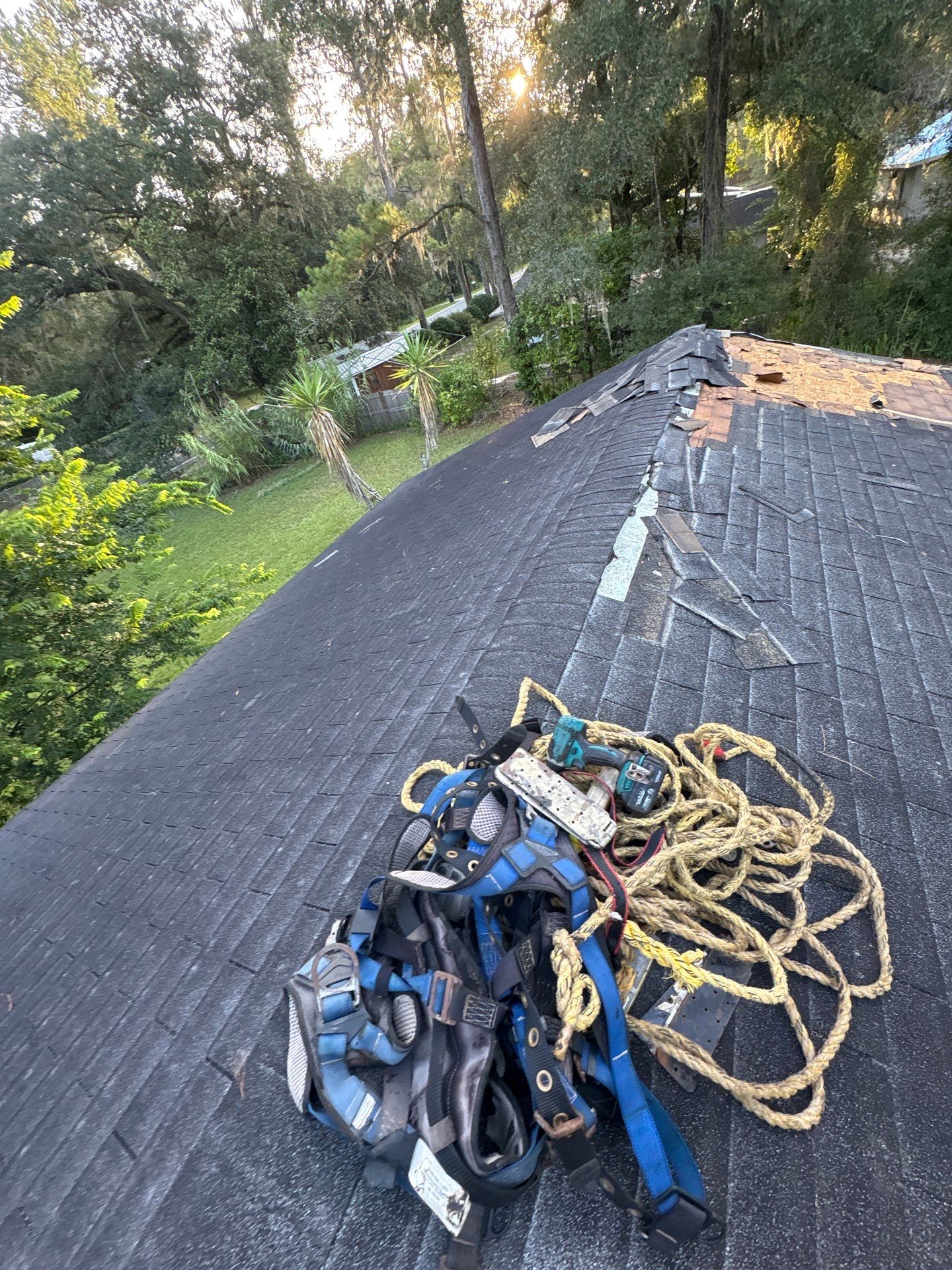 Residential Roof Replacement and Decking Repair in Ocala, Florida by Pinnacle Roofing Group