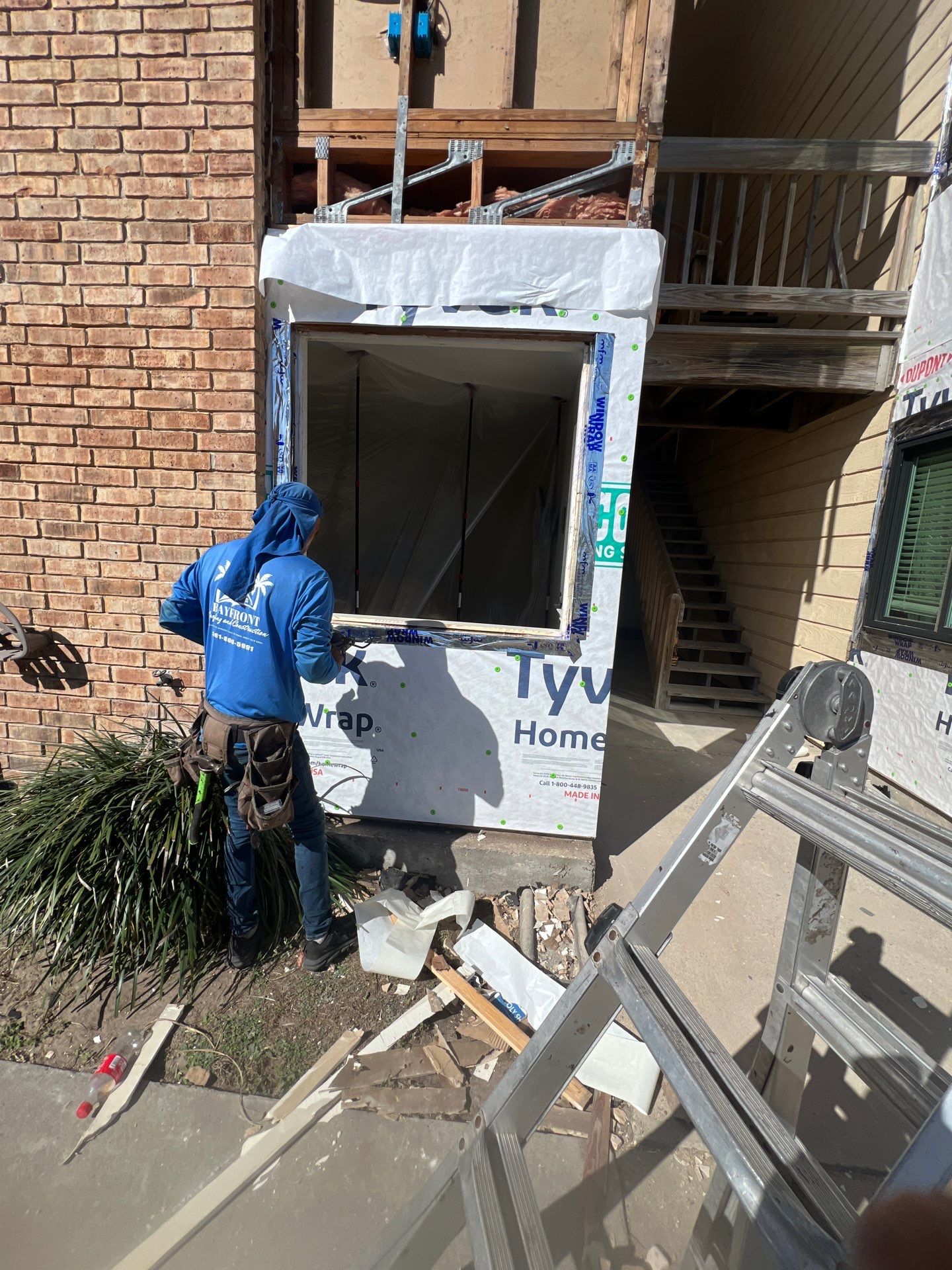 Exterior remodel Fortuna Bay Condos by Bayfront Roofing and Construction