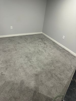 Basemen Oder removal with mold remediation and carpet pad replacement