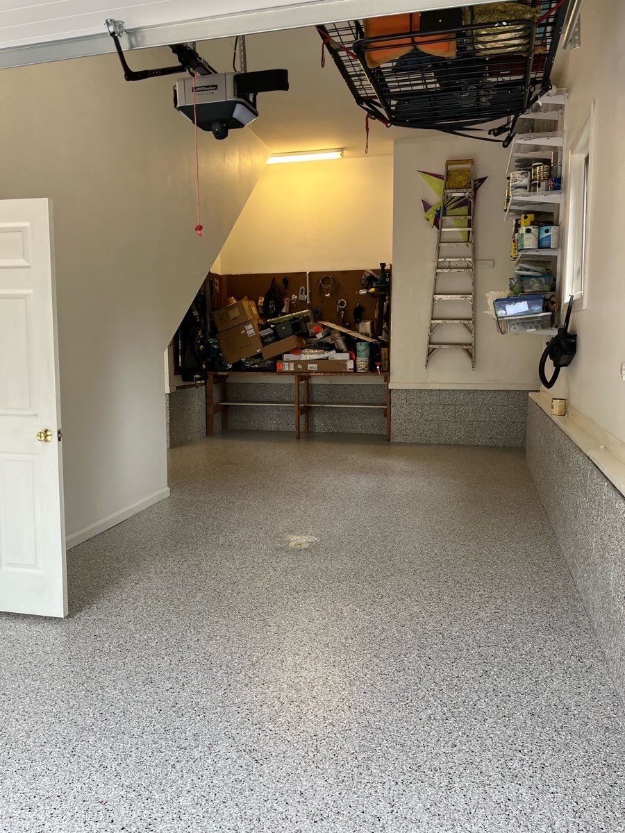 Garage Floor Coating using Coyote by My Garage Floor Guys