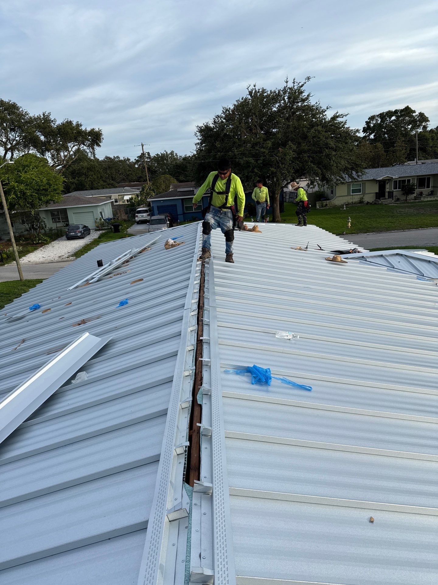 Project in St. Petersburg 33713 by Mitchell Roofing Company LLC 