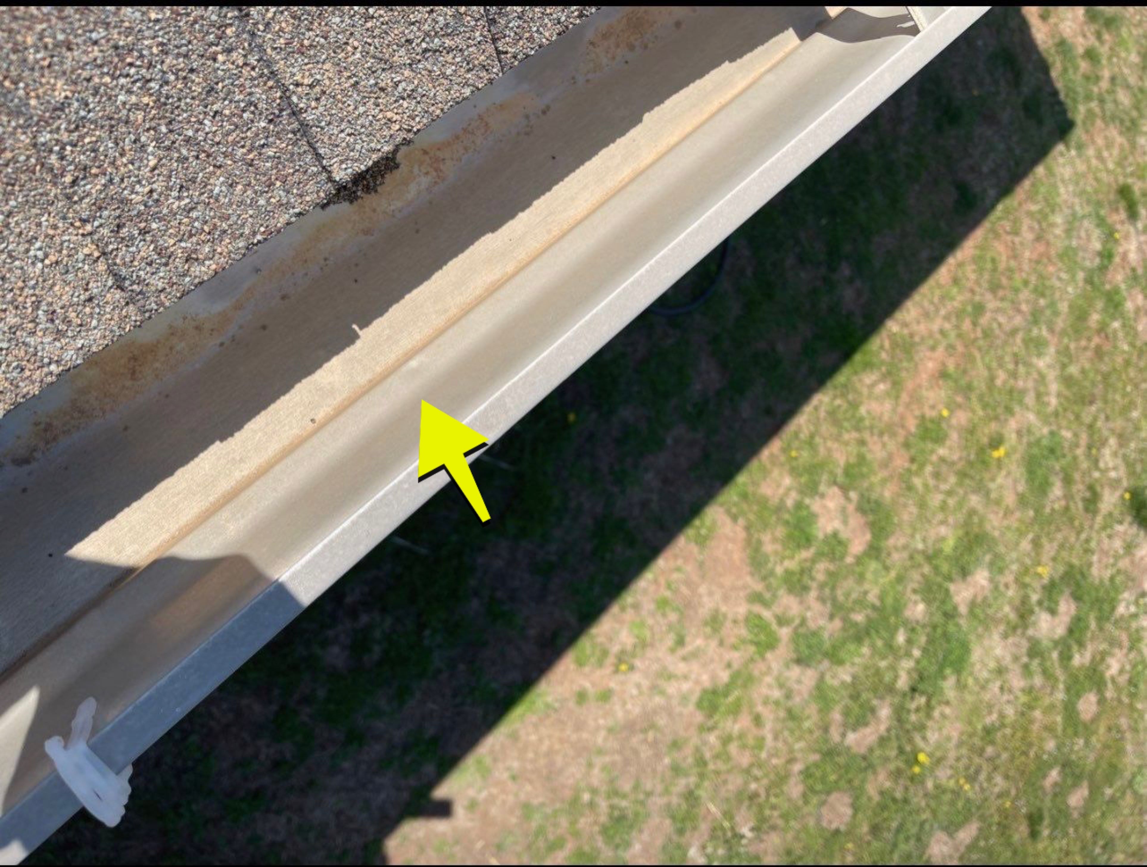 Hail Damage on a Roofing System by Icon Roofing And Construction 