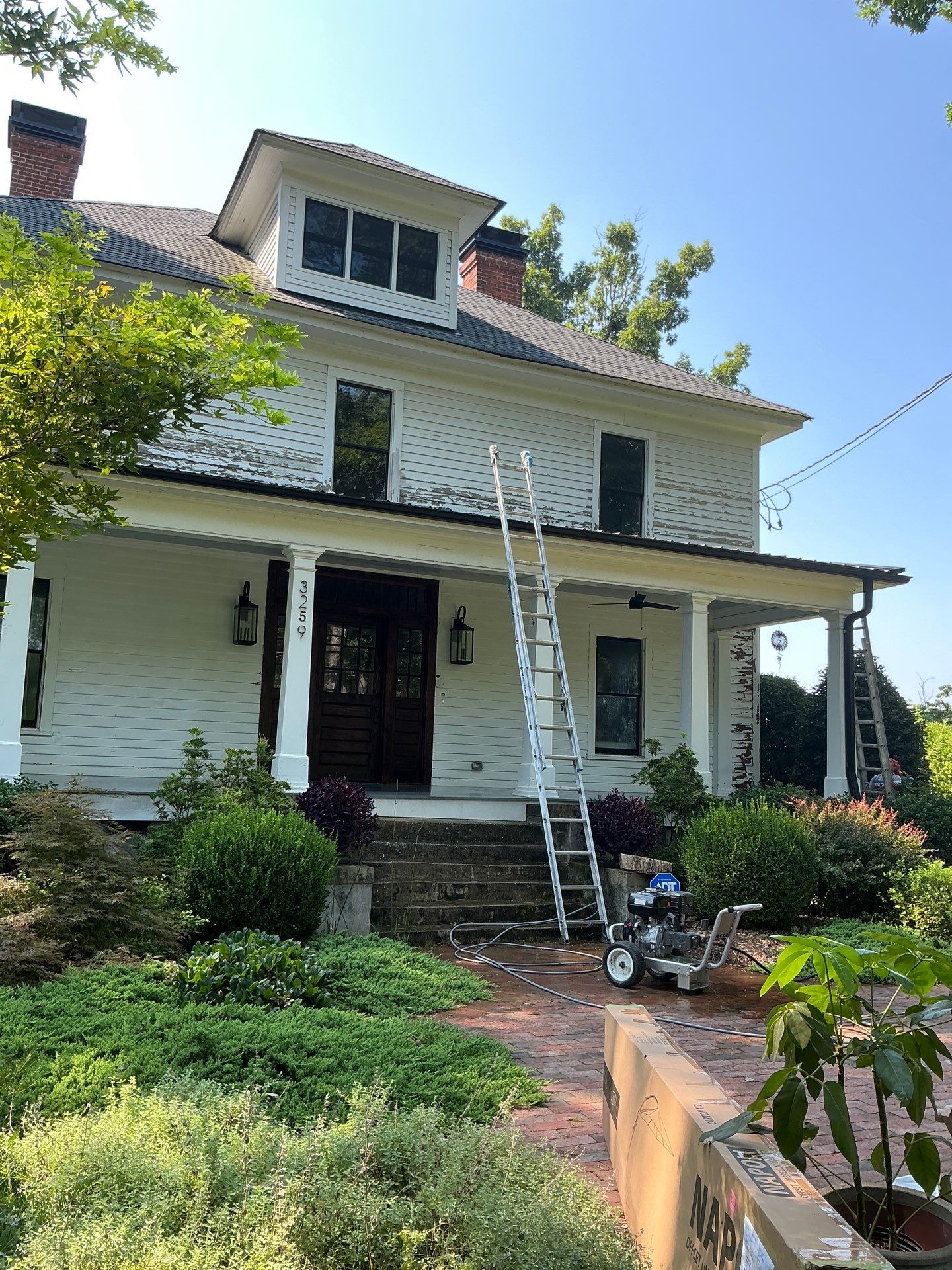Exterior painting and Deck staining by GonzalezPainters & Contractors Inc