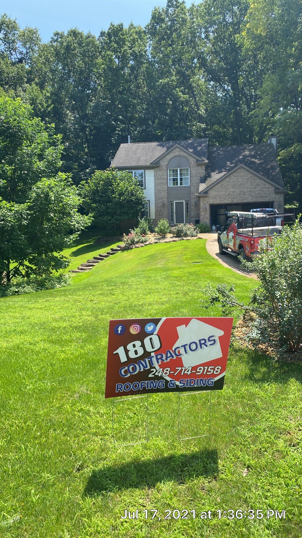 Roof Replacement using CertainTeed Landmark by 180 Contractors