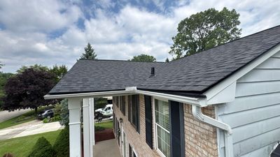 Roof Replacement using Owens Corning Onyx Black