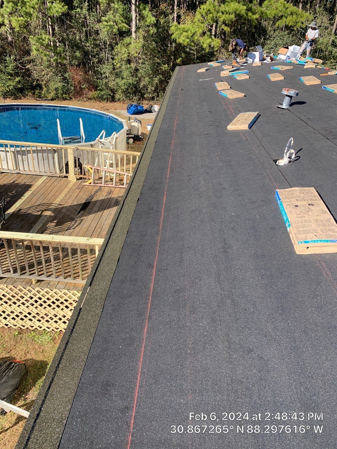 Roof replacement: 8455 Jack Williams Rd • Wilmer, AL 36587 by American Roofing & Construction LLC