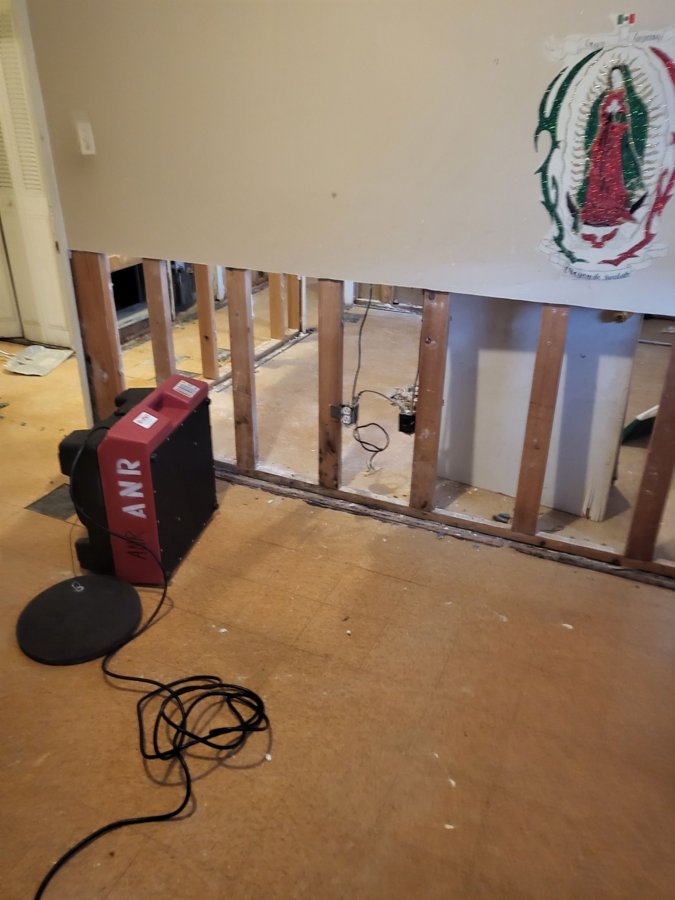 Mold Remediation After Water Damage in a Home in Clarksville, IN by ANR Restoration