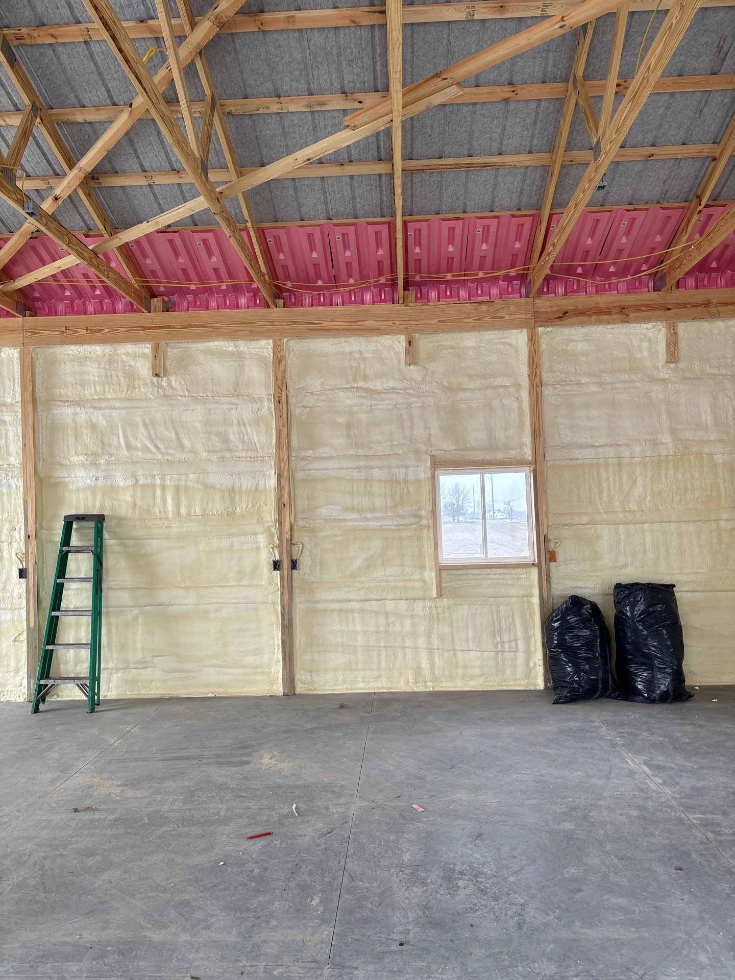 40'x40'x12' Garage by The Barn Builders 