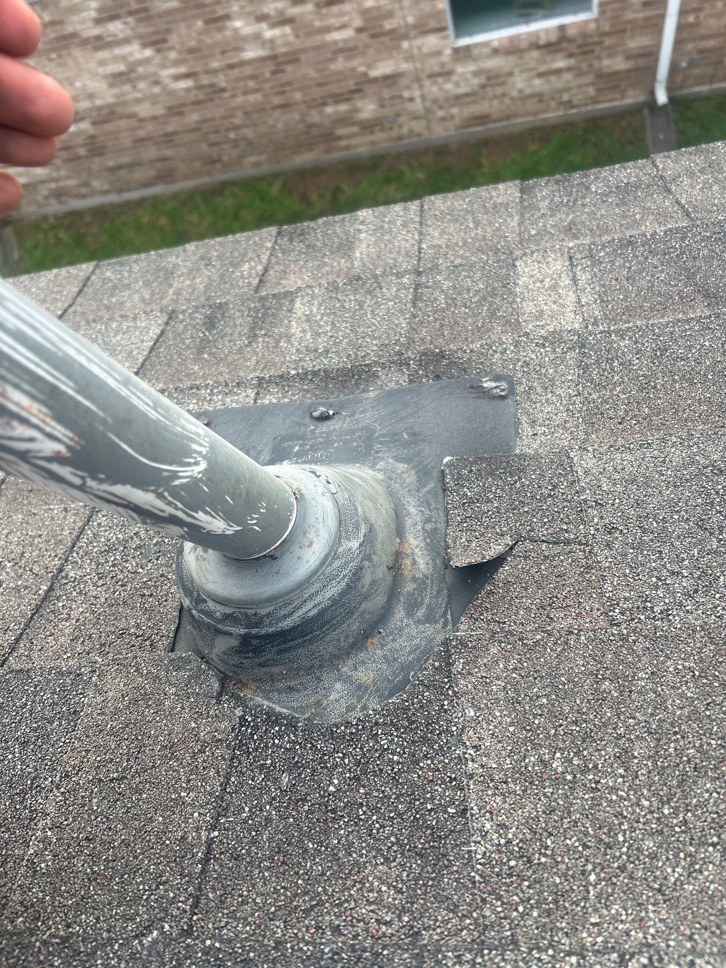 Hail Damage using Owen's Corning Duration (Lifetime) Shingles by Roof Repair Services LLC