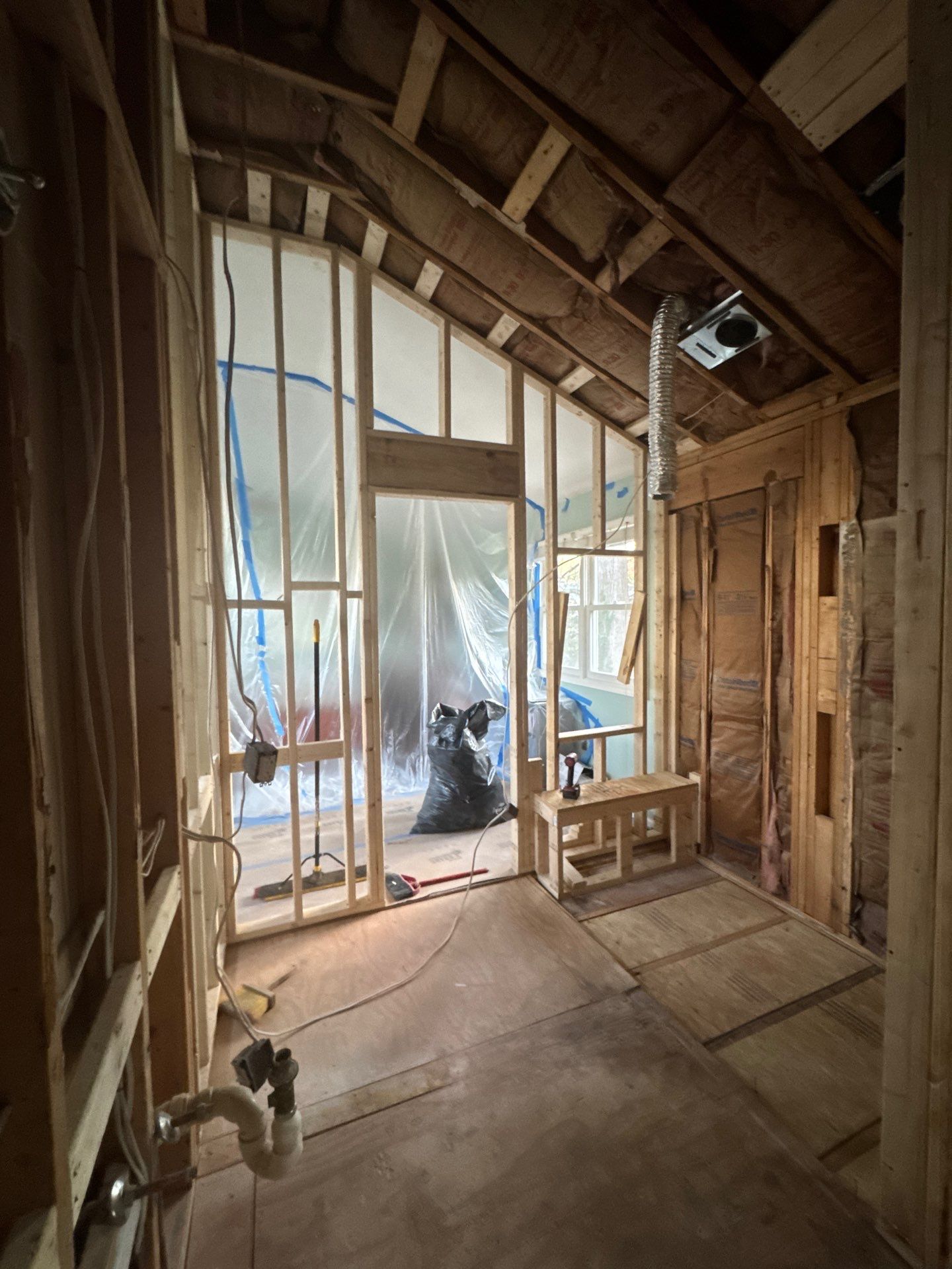 Modern Bathroom Remodeling in Decatur With Custom Tile Shower by Swift Home Renovations
