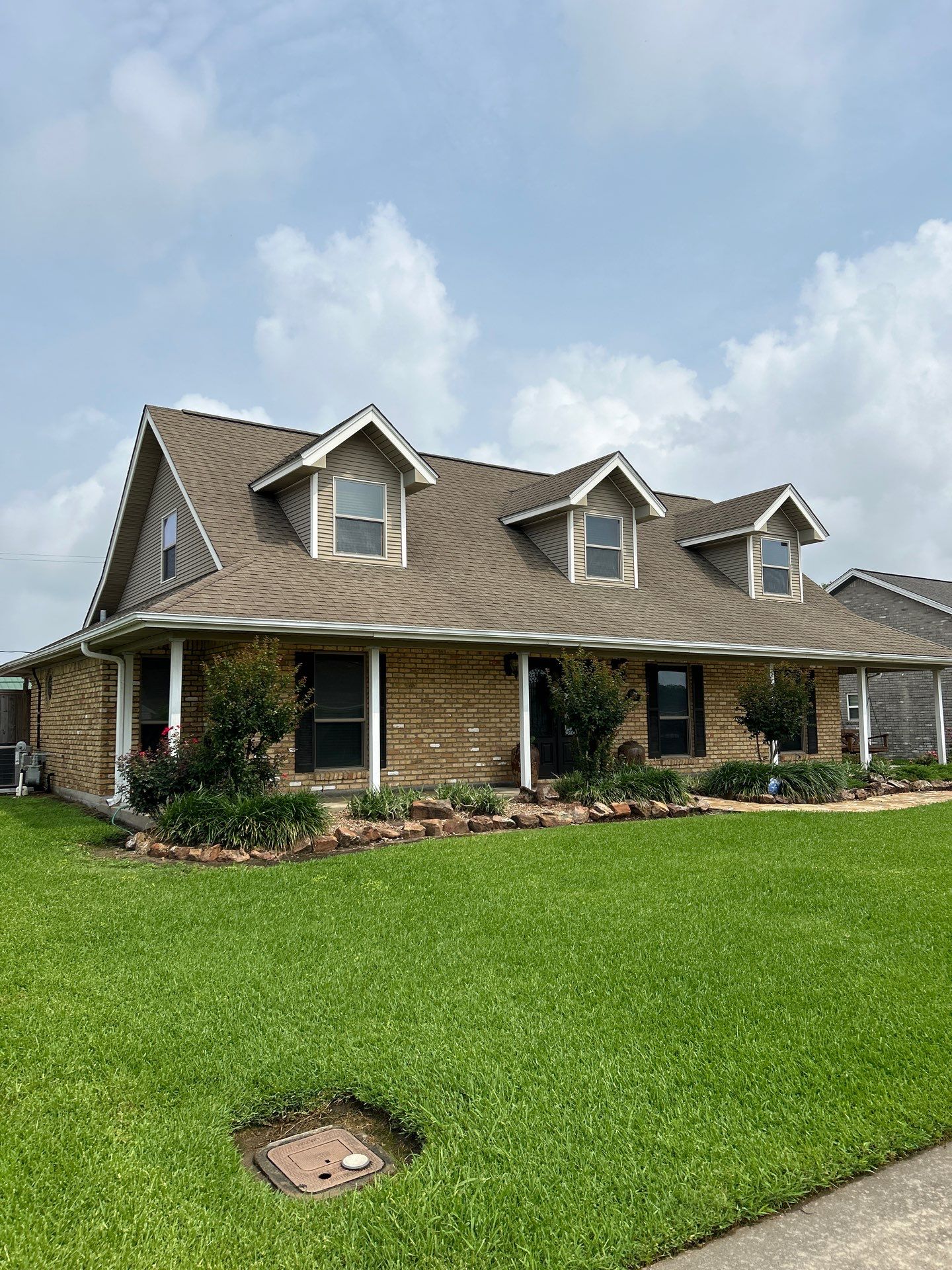 Residential Roof Replacement using GAF HDZ - Weathered Wood by Elite Roofing LLC