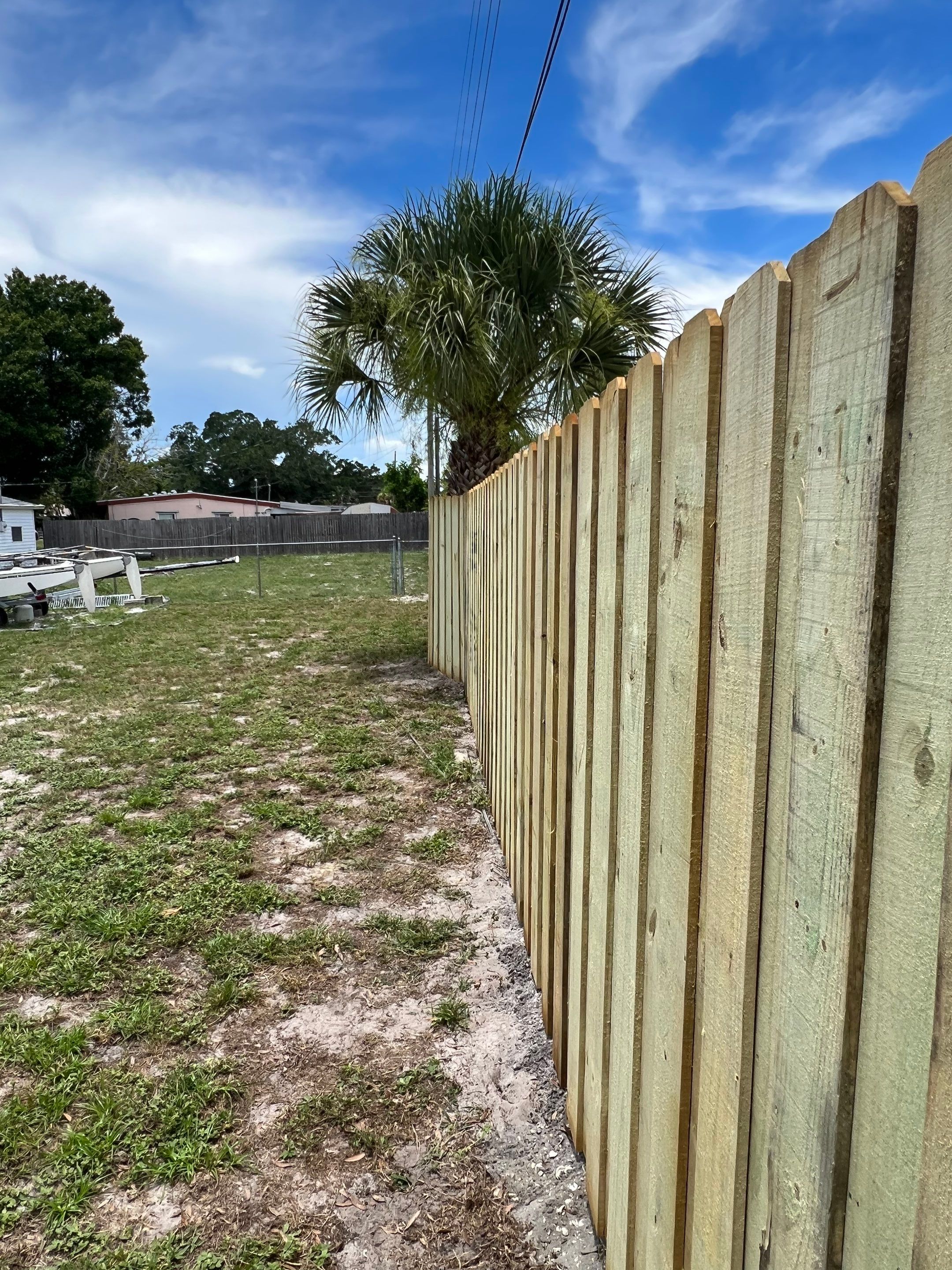 Bradenton, FL Wood Fence Installation using Board on Board Wood Fence by Asap fence and gates, LLC