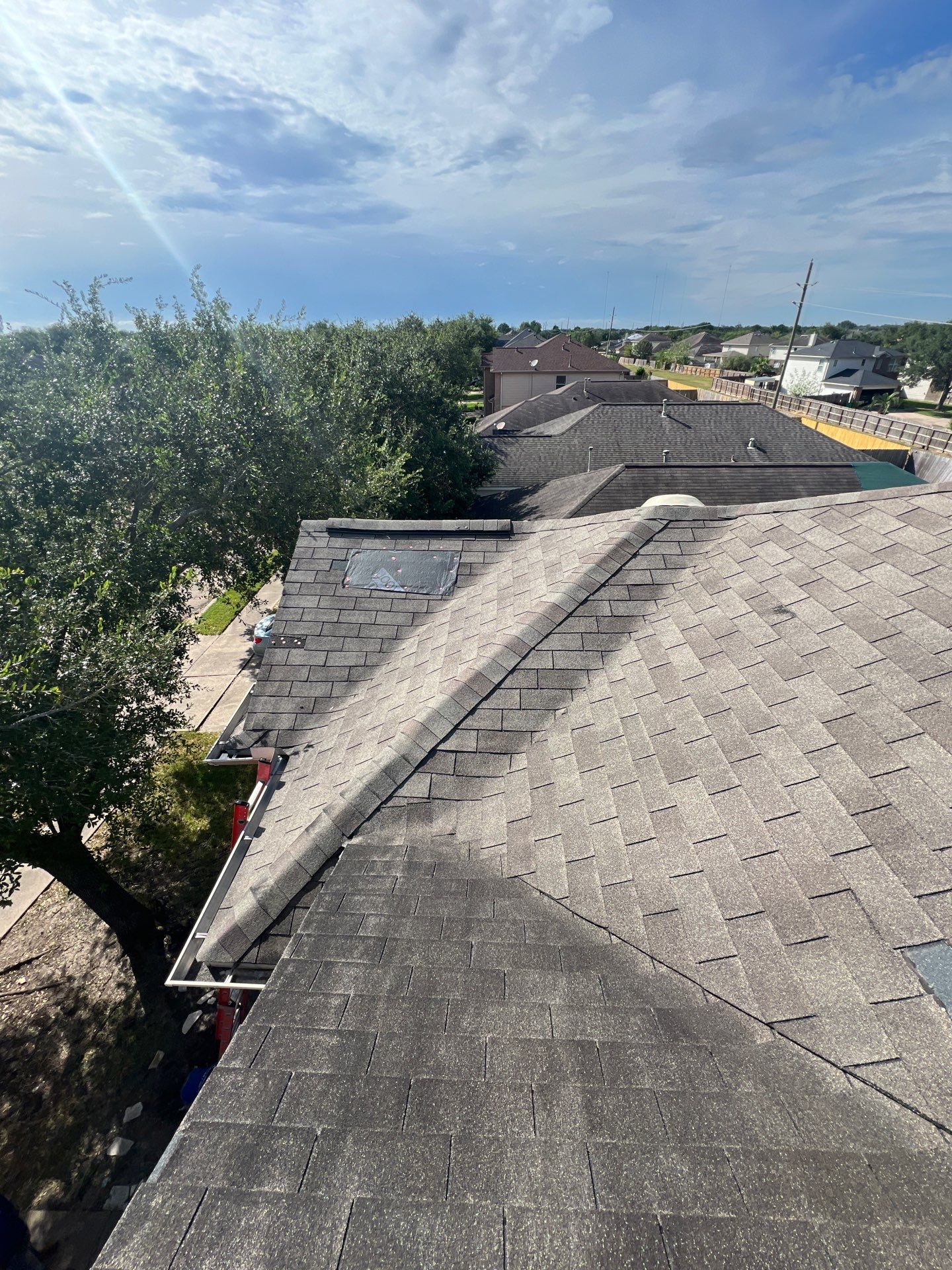 Residential Roofing Repair using Owen's Corning Duration (Lifetime) Shingles by Roof Repair Company