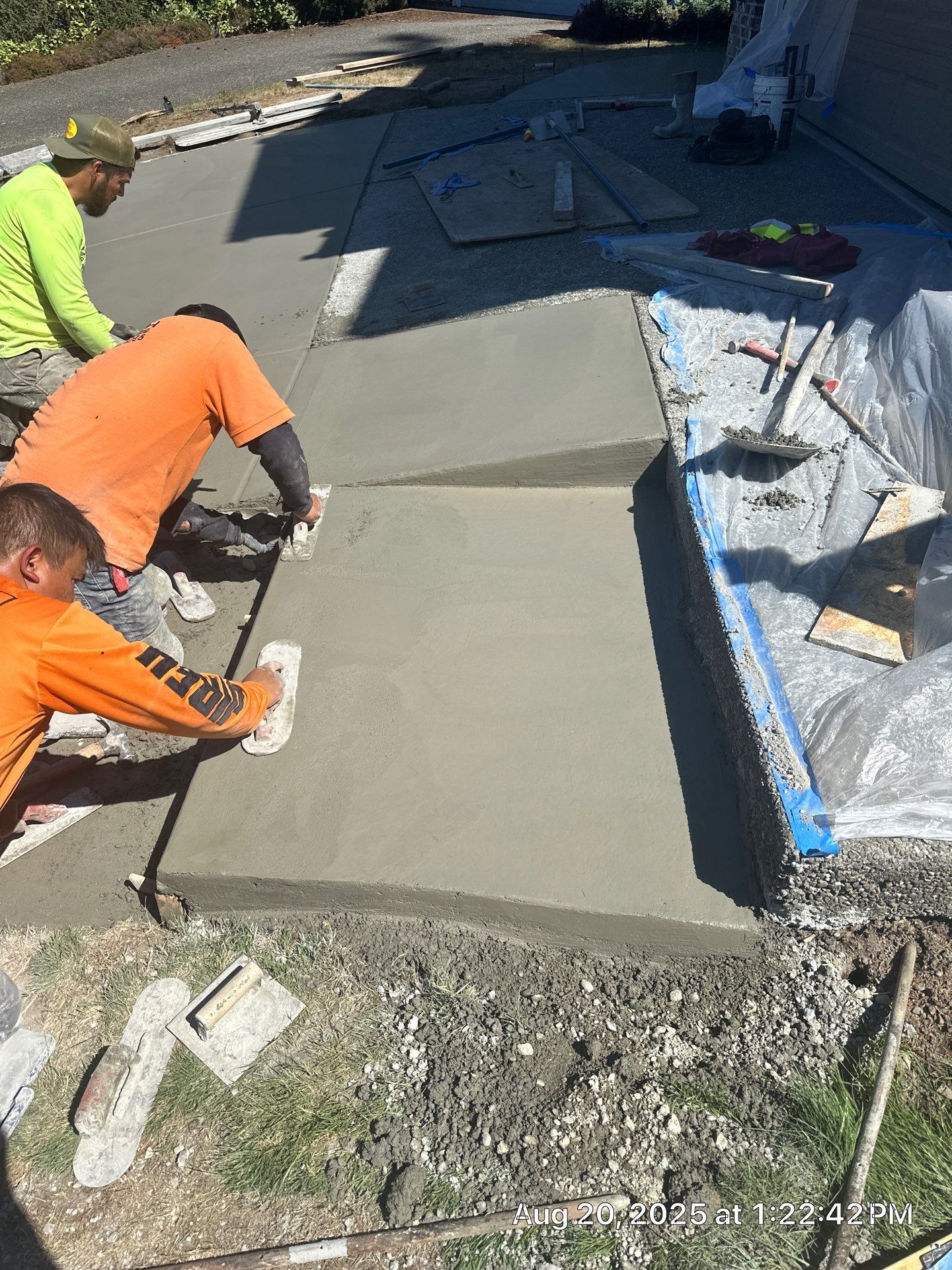 Concrete Driveway and Steps Renovation | Bothell  by Jireh Asphalt & Concrete Inc 