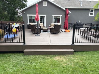 Deck Build Over Concrete Patio