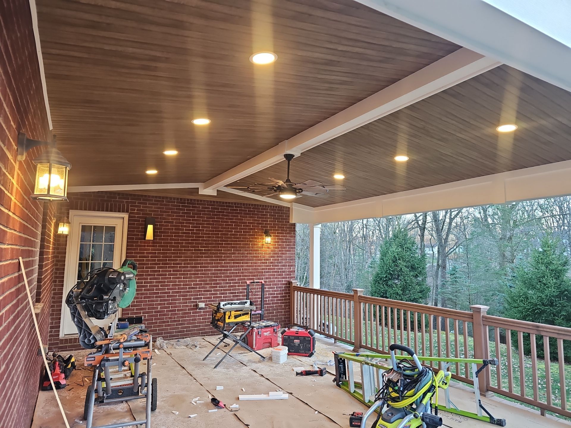 Hip Roof Build by Cousins Roofing Siding & Decks