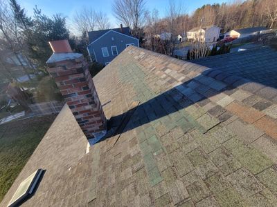Roof Repair using CertainTeed landmark Pros