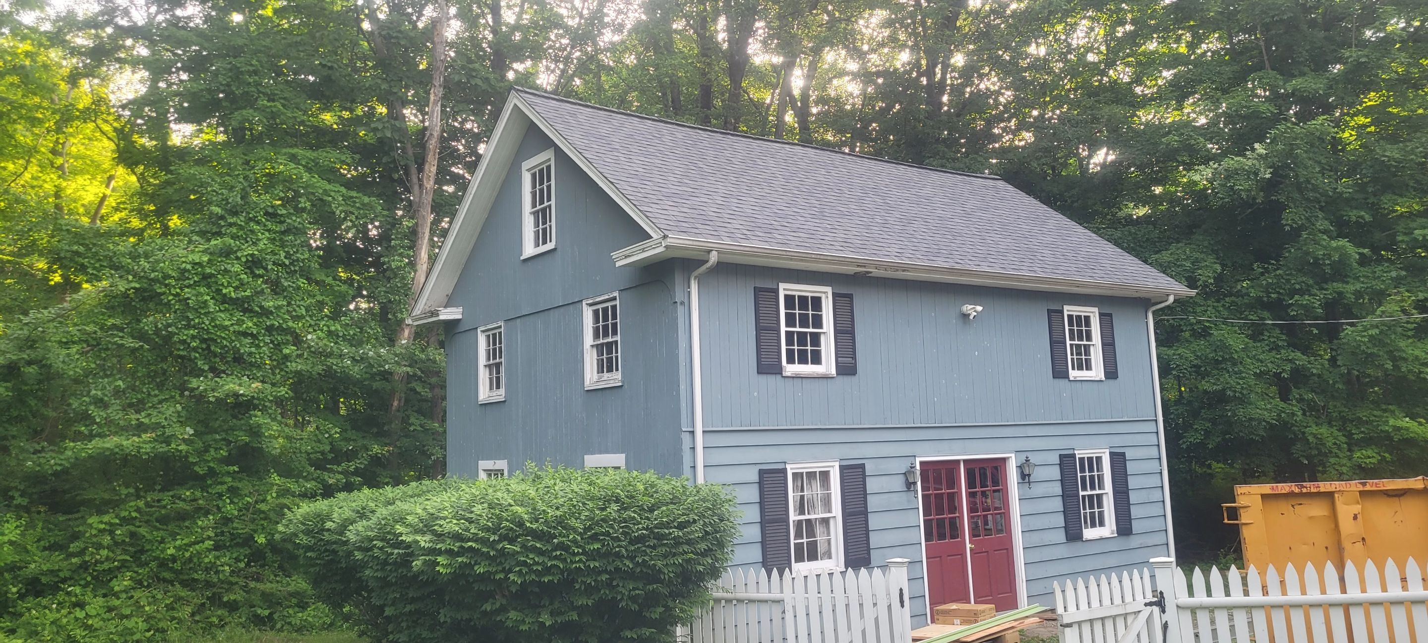 DiGiorgi Roofing & Siding INC in Weston, CT with a brand new roof! by DiGiorgi Roofing and Siding Inc