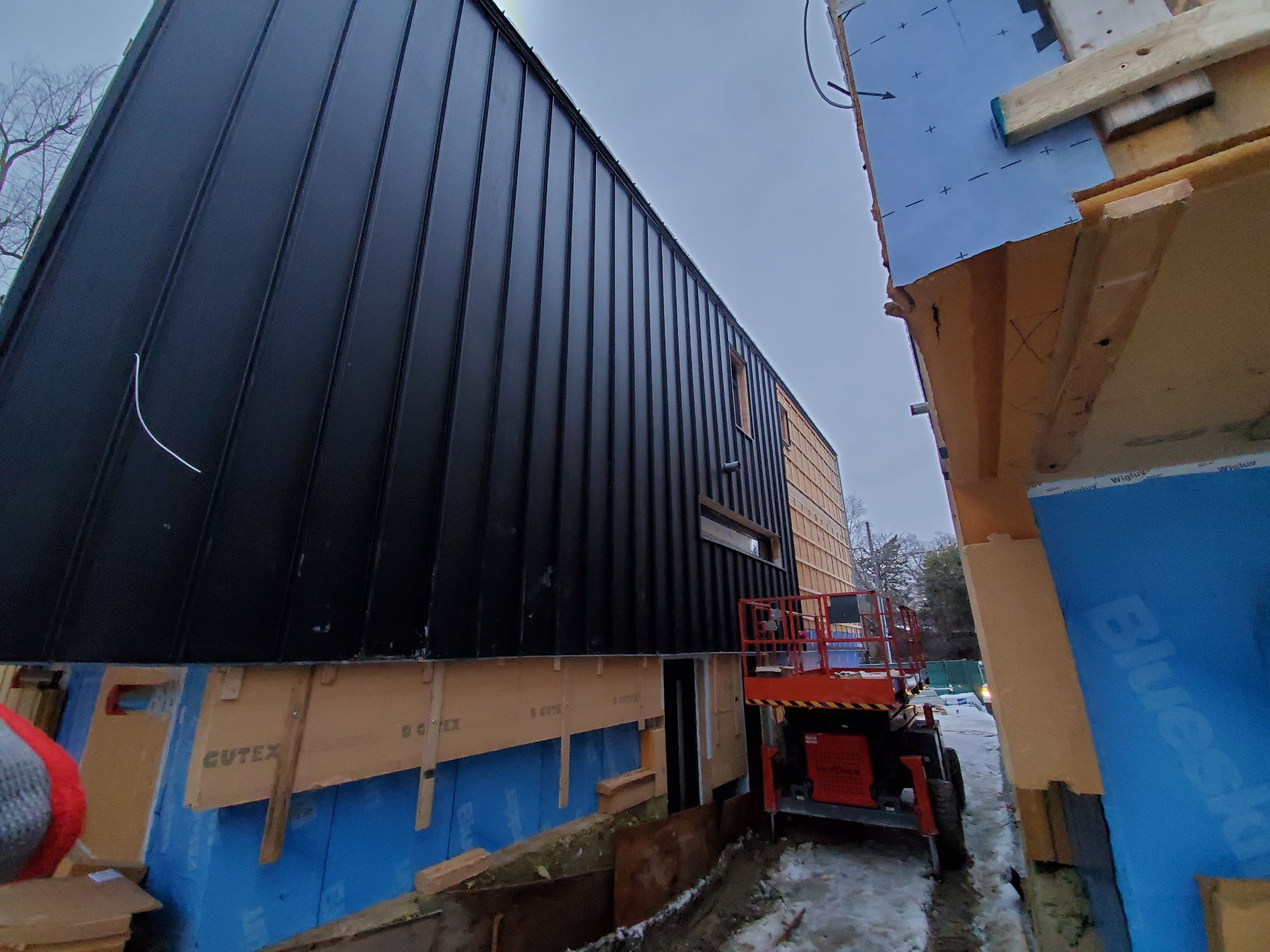 New Home Construction using 16" Standing Seam Panels by Jay Carter Roofing & Sheet Metal