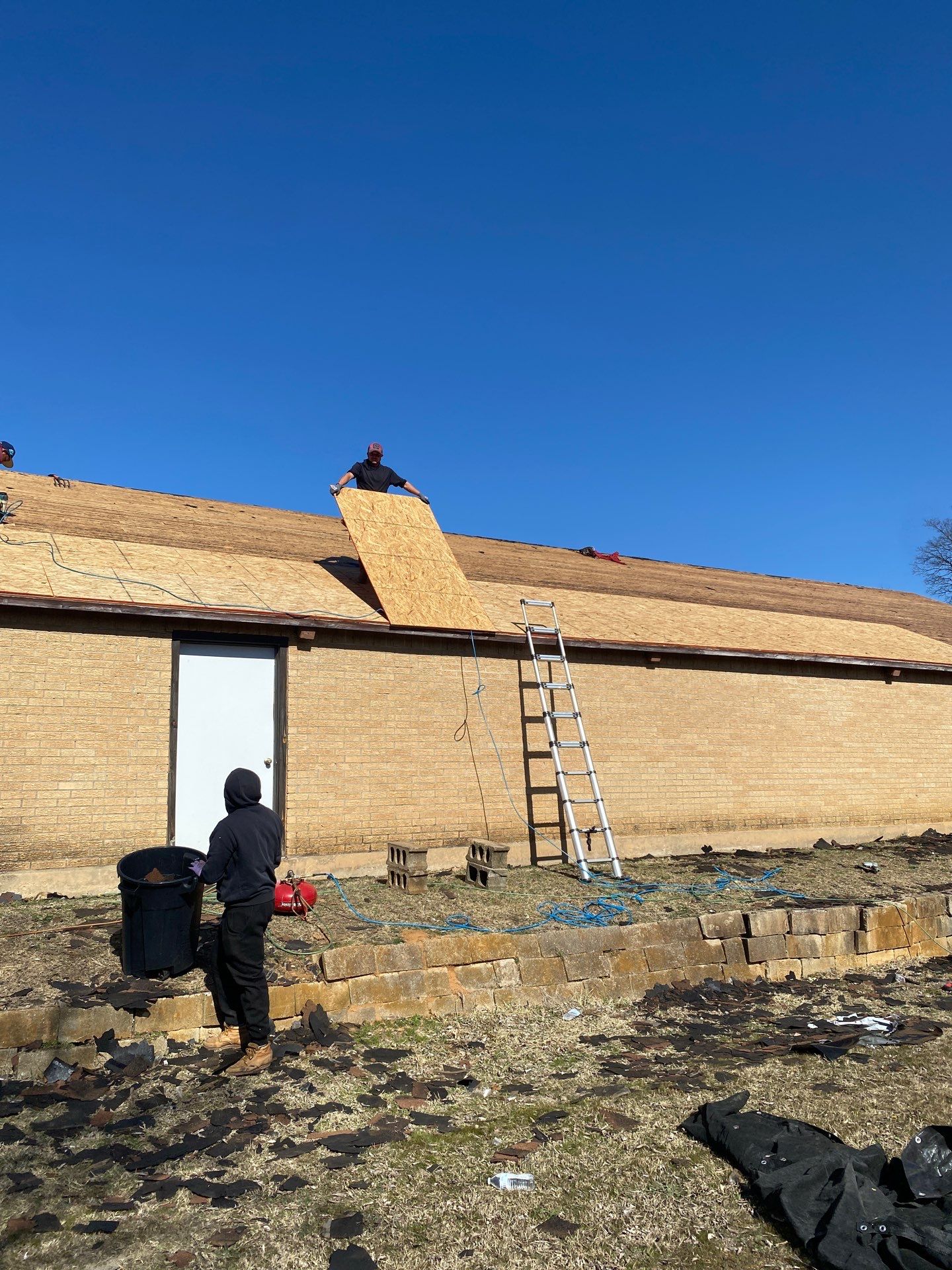 Project in Durant by BANA Roofing and Solar Supply