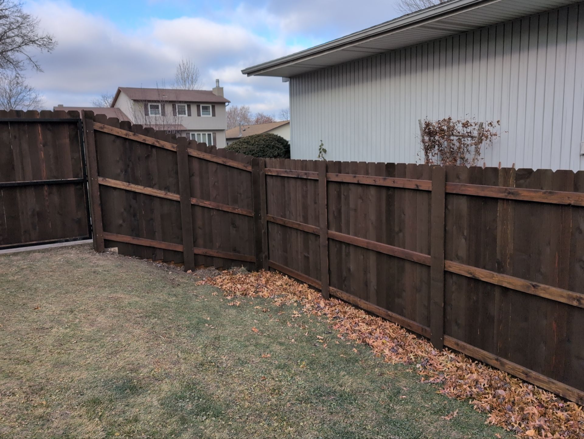Project in Cedar Falls by Perfect Picket Fence and Stain