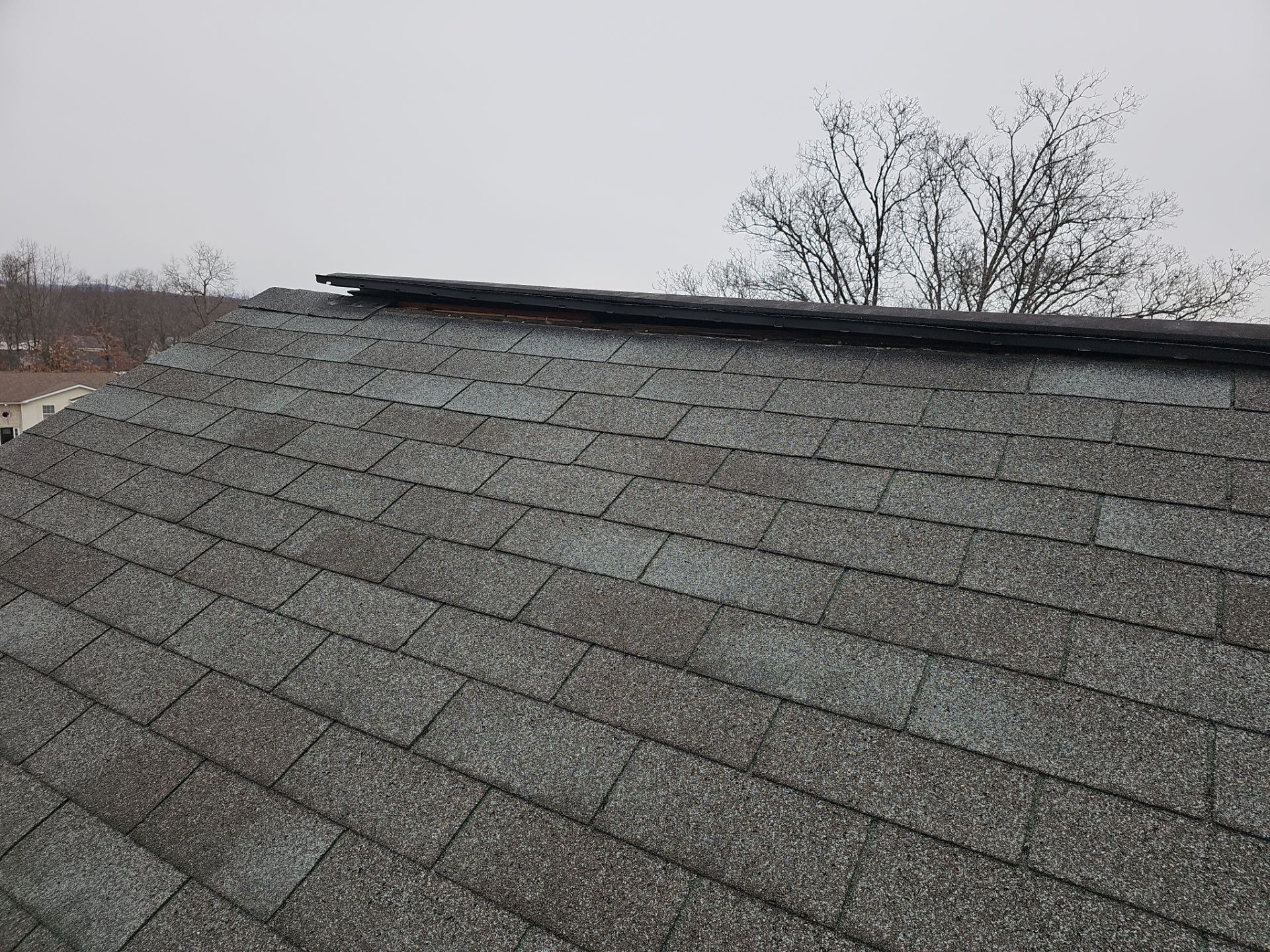 Roof Replacement - Charcoal Black by Winchester Roofing
