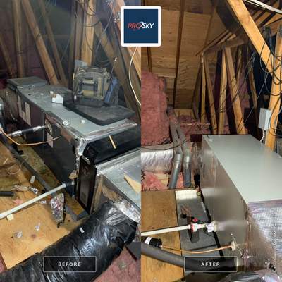 Heat Pump Replacement using Trane