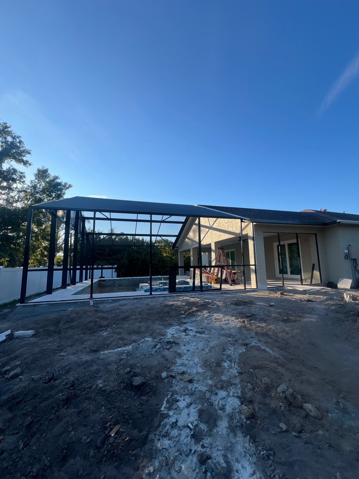 Custom Lanai Renovation in Port Charlotte by Smirnov Construction Inc