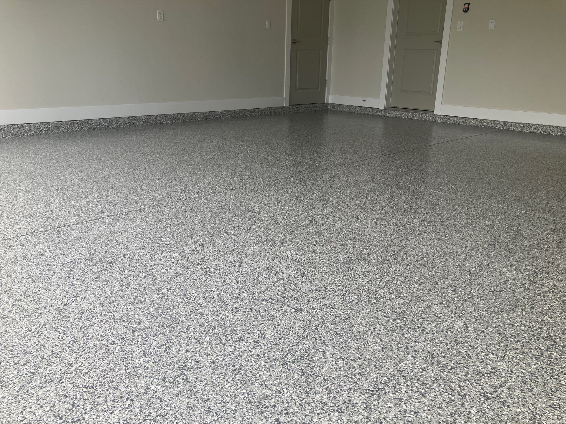 Garage Project in Slate Stone by Cross Creek Concrete Coatings