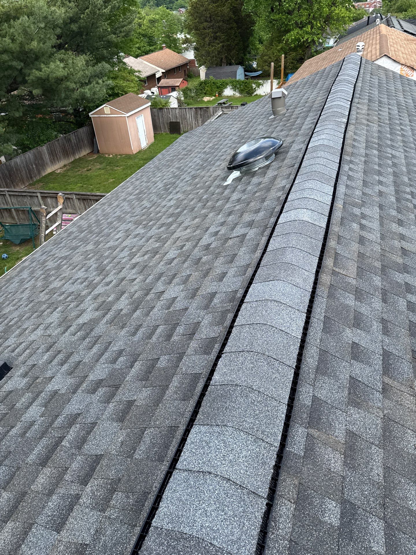 Residential Roofing Installation using GAF HDZ SHINGLES by La Bendicion Contruction Llc