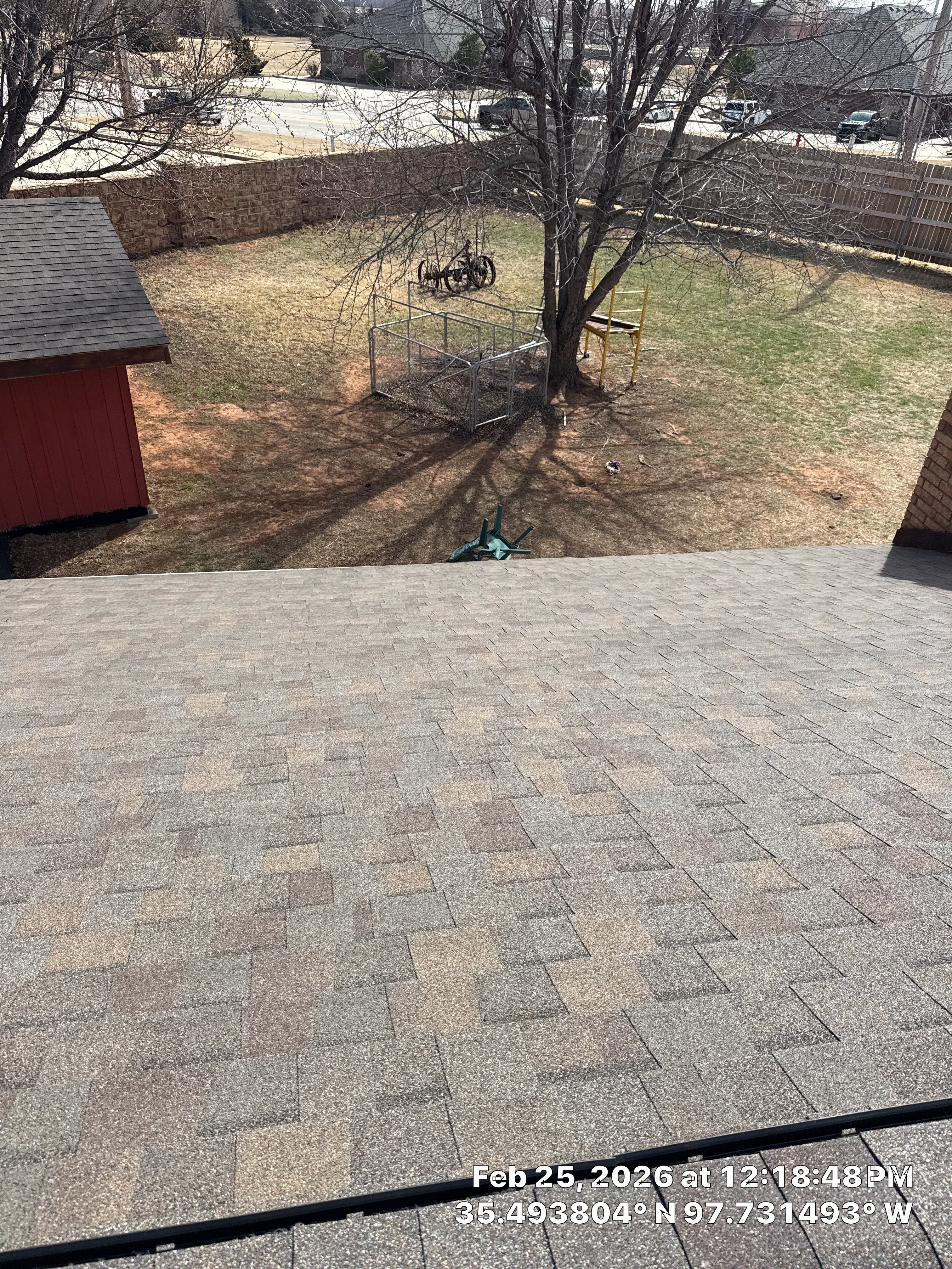 Project in Yukon, OK by OAK Roofing Restoration 