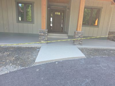 Patio Transformation using Travertine