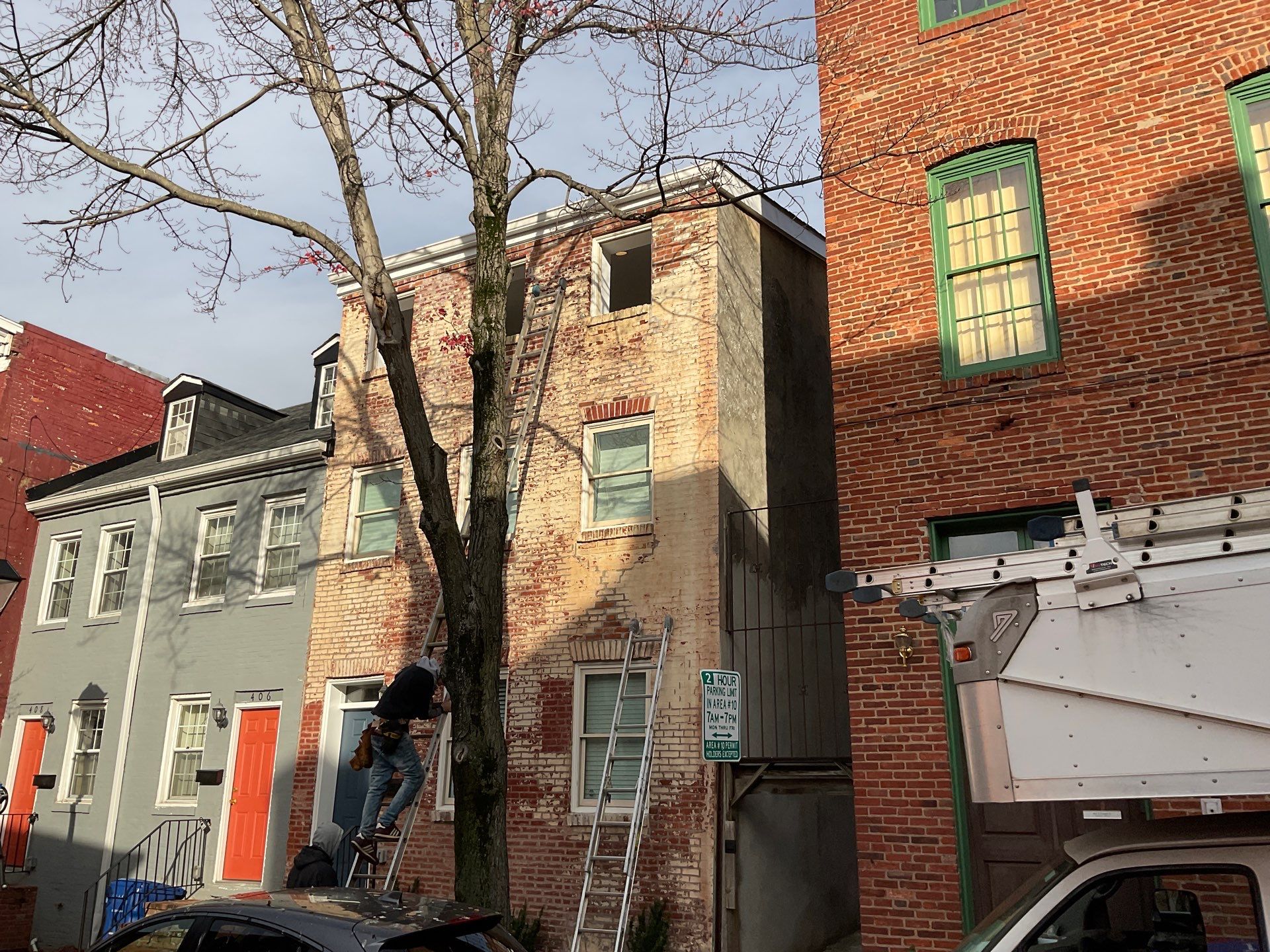 Residential Roofing Installation using Landmark Shingles by Alpha Design Services